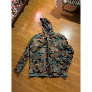 HUF Skateboarding Camo Camouflage Jacket Men's XL